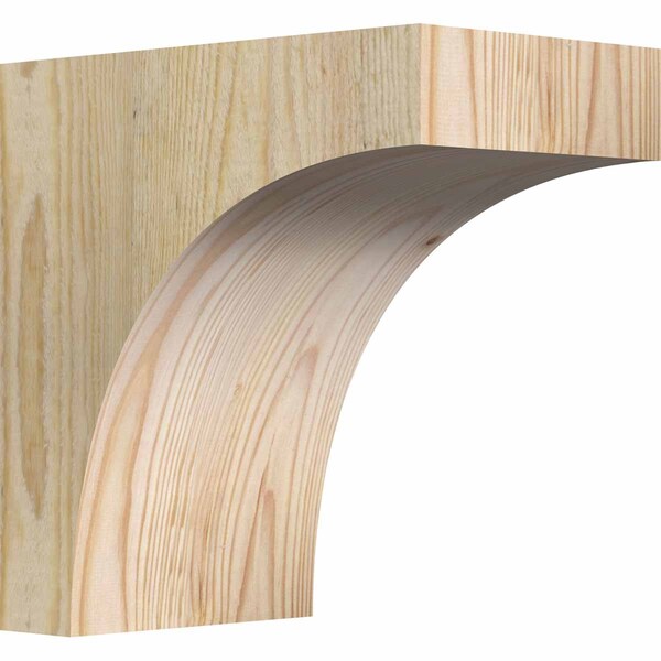 Ekena Millwork Huntington Rough Sawn Corbel, Douglas Fir, 6"W x 10"D x 10"H COR06X10X10HUN00RDF - main